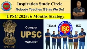 ISC- 6 Months Strategy for UPSC 2025