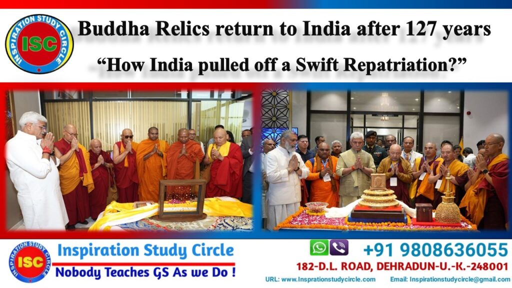 Buddha Relics Return after 127 Years