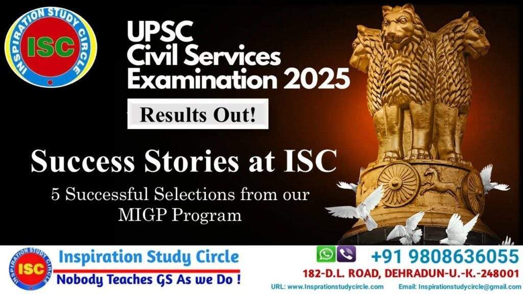 Success Story of UPSC CSE 2025- Results Out