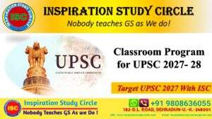 Classroom Program for UPSC 2027- 28