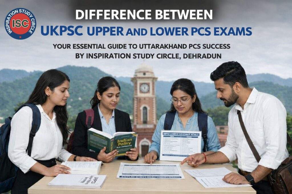 Difference between UKPSC Upper and Lower PCS Exams