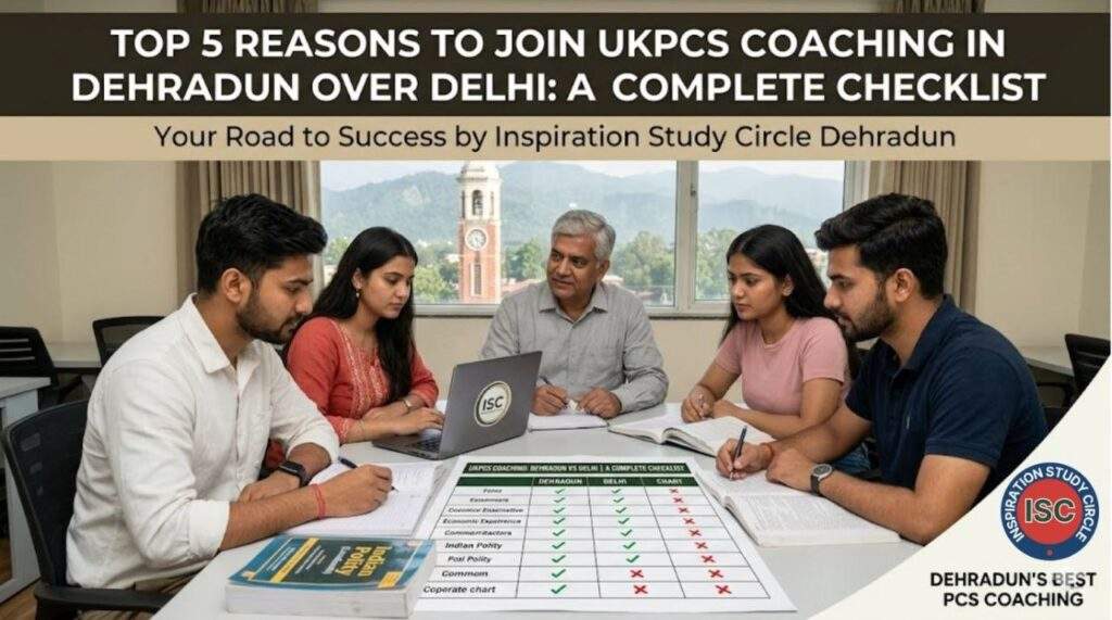 Top 5 Reasons to Join UKPCS Coaching in Dehradun over Delhi A Complete Checklist