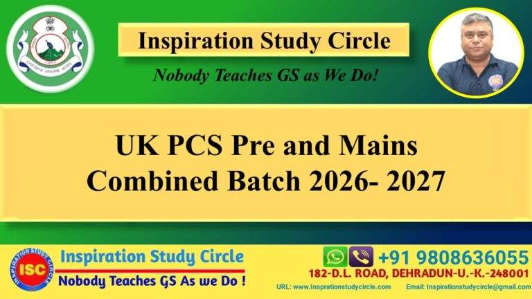 ISRO’s XPOSAT-Mission and Objectives 47 UK PCS Pre and Mains Combined Batch 2026-2027