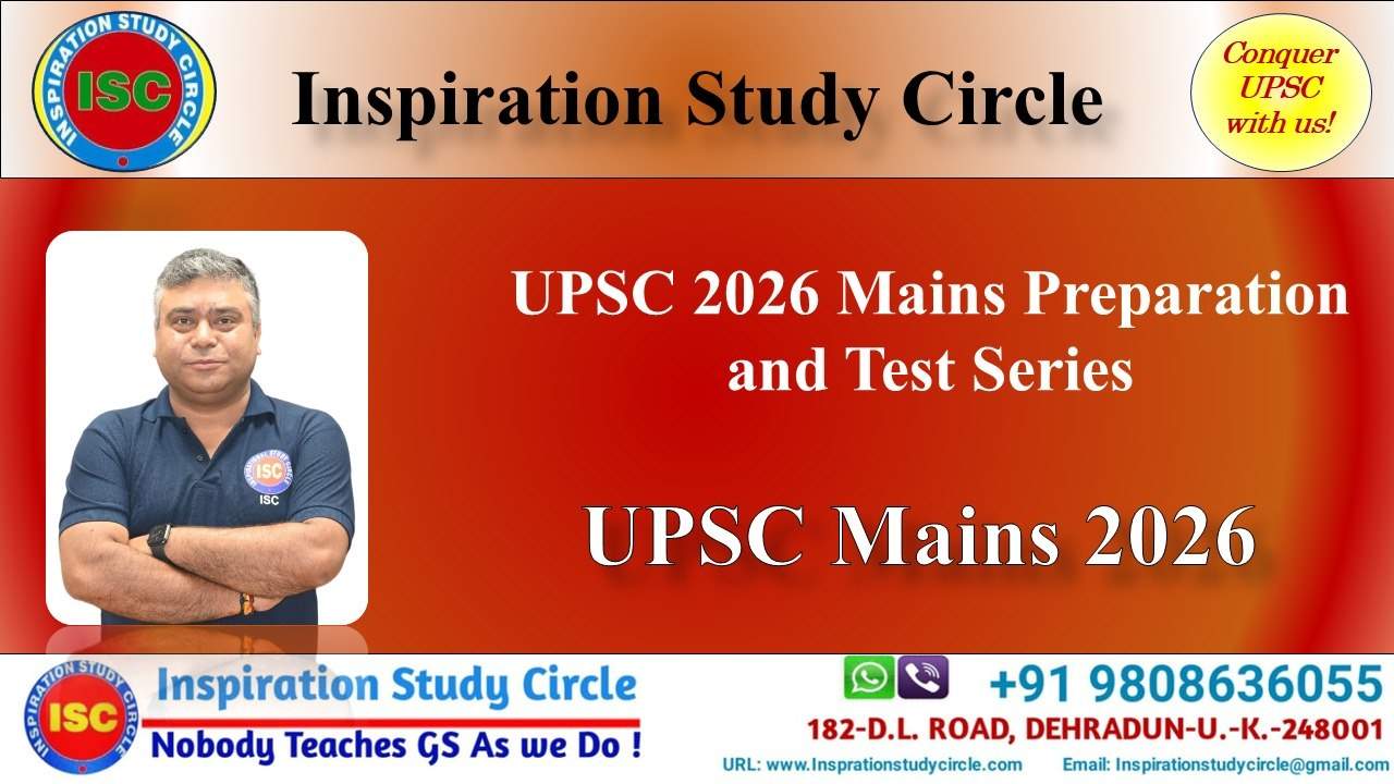 UPSC 2026 Mains Preparation and Test Series 49 UPSC 2026 Mains Preparation and Test Series