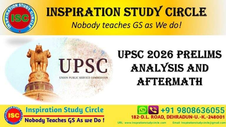 UPSC CSE Prelims 2026