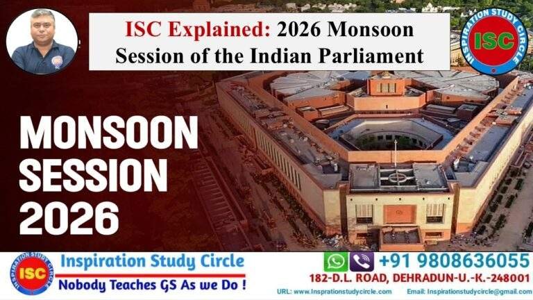 ISRO’s XPOSAT-Mission and Objectives 46 The 2026 Monsoon Session of the Indian Parliament (Part 2)