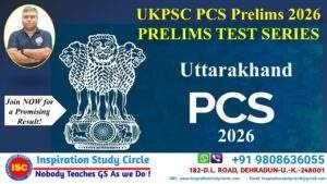 ISC IAS Selections 65 UKPSC- PCS 2026 Prelims Test Series
