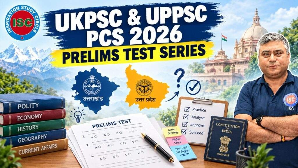 UKPSC and UPPSC- PCS 2026 Prelims Test Series​